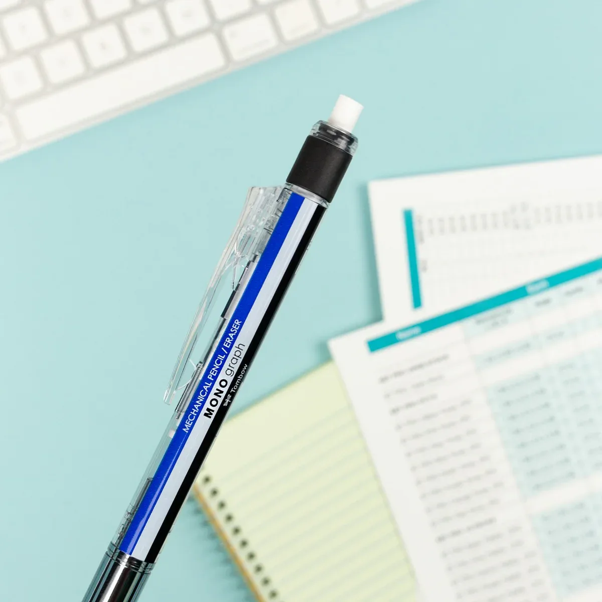 Tombow MONO Graph Mechanical Pencil, Tri-Color,  0.5mm image 2