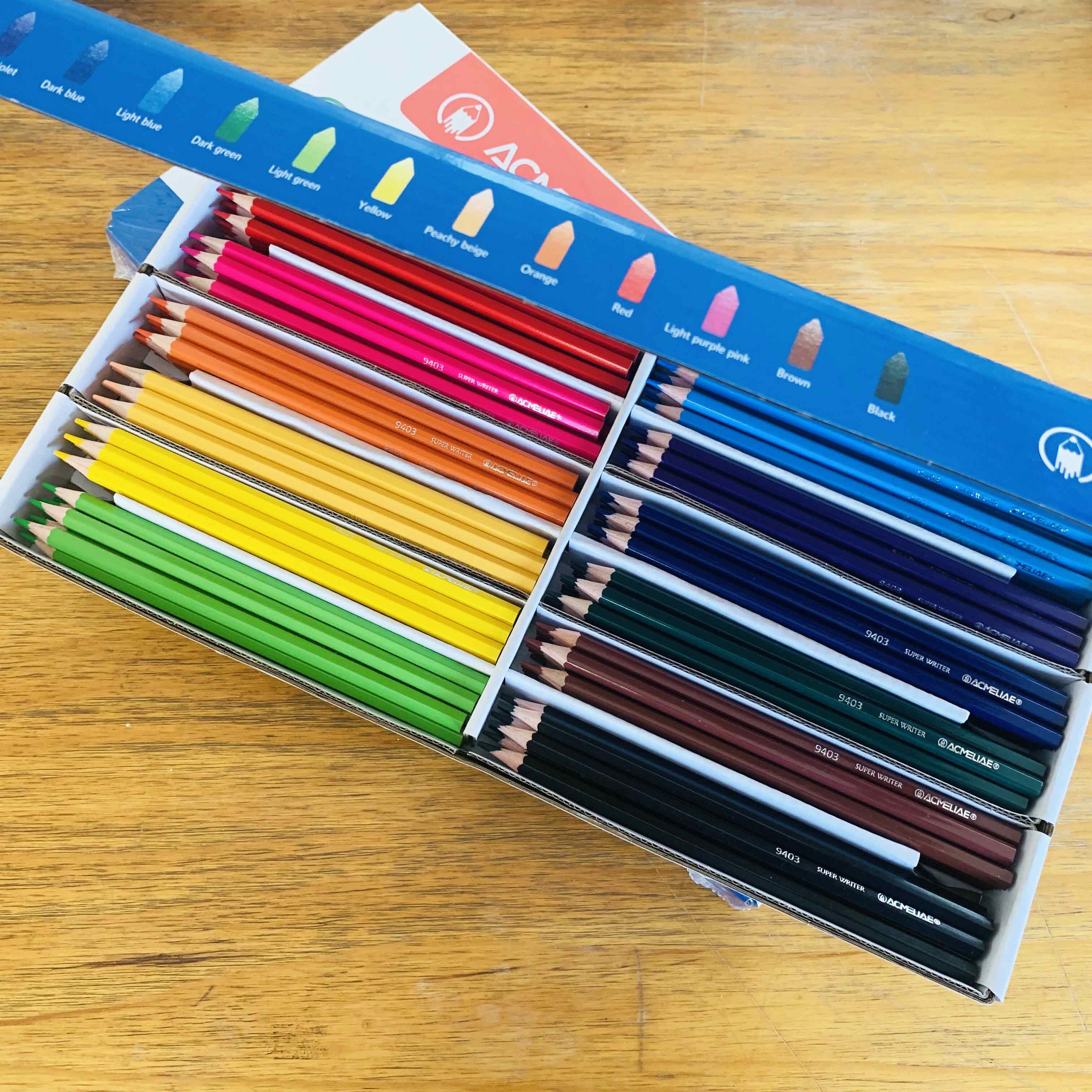 Acmeliae 144 pes Colour Pencil image 2