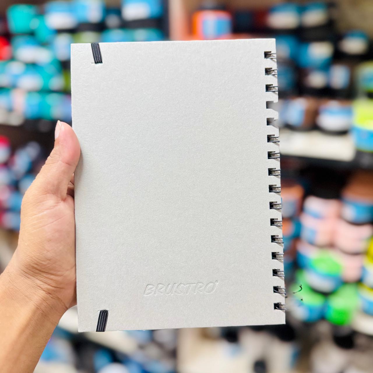 Brustro Grey Sketchbook Toned Paper A5 – 120gsm | 60 Sheets image 4