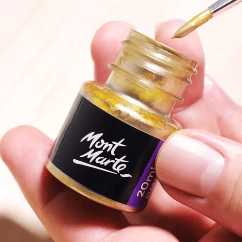 Mont Marte Gold Foil Paint 20ml image 2