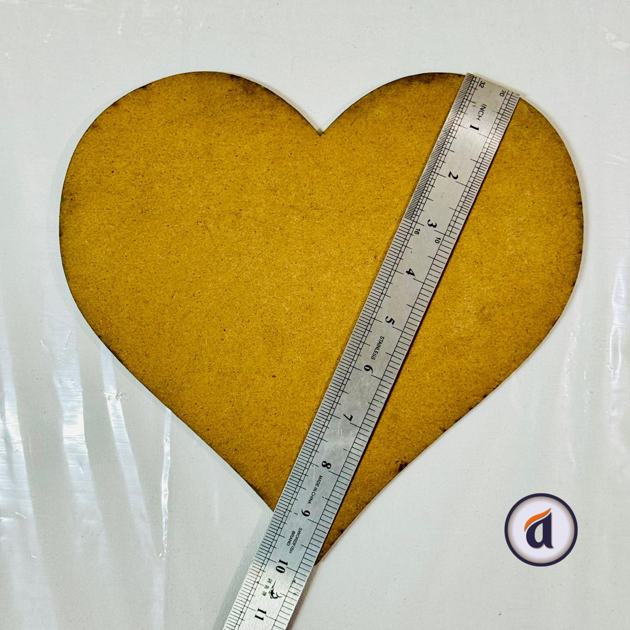 Love Shape MDF Board 10 inch image 4