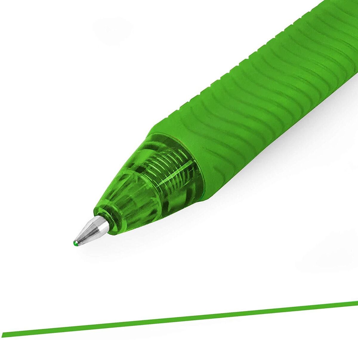 Pentel Energel Gel Pen Lime Green Ink (0.7mm) - 1 Pcs - BL107 image 2