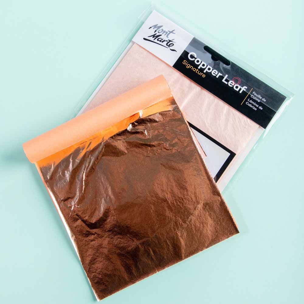 Mont Marte Copper Leaf 14 x 14cm (5.5in) 25 Sheet image 2