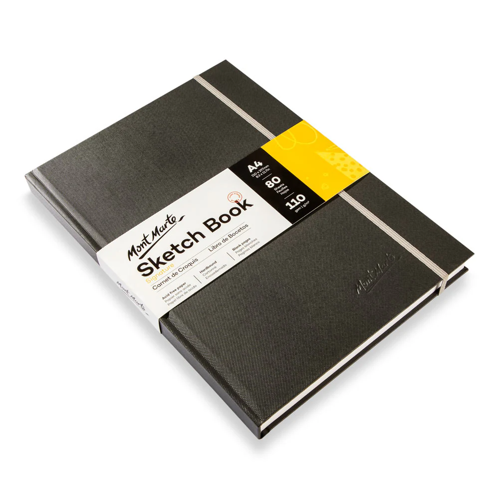 Mont Marte Hardbound Sketch Book 110gsm A4 image 2