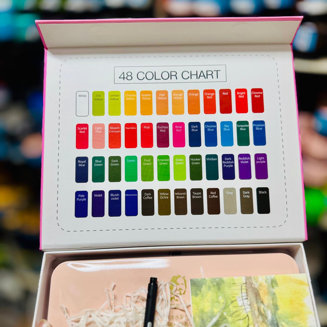 Giorgione Solid Watercolour Gift Box G-1348F (Pink) image 5