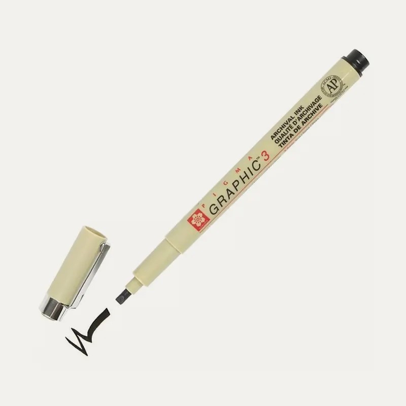 Sakura Pigma Graphic Calligraphy marker image 5