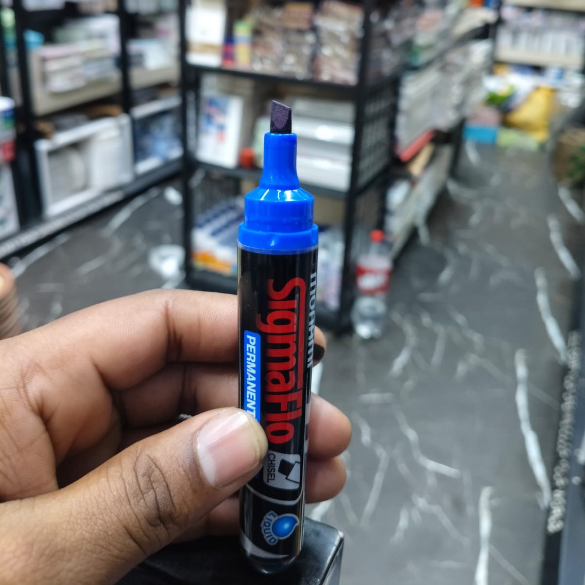 Monami Sigmaflo Liqid Chisel Permanent Marker image 7