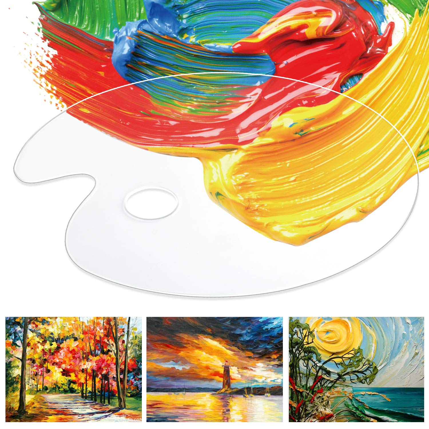 Clear Transparent Colour Palettes image 4