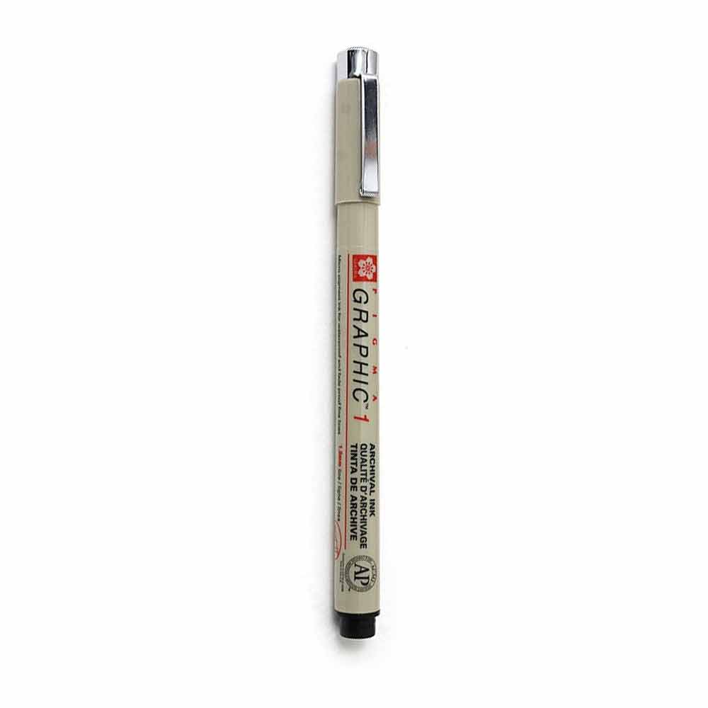 Sakura Pigma Brush Pen-Black 1pc image 2