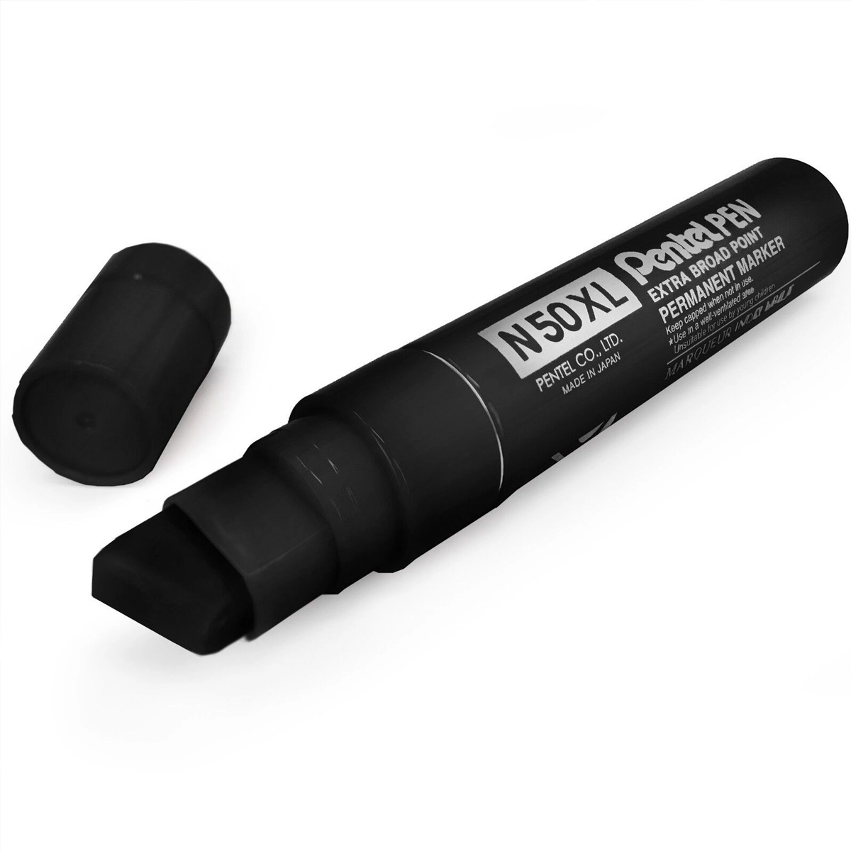 Pentel Extra Broad Point Permanent Marker N50XL image 8