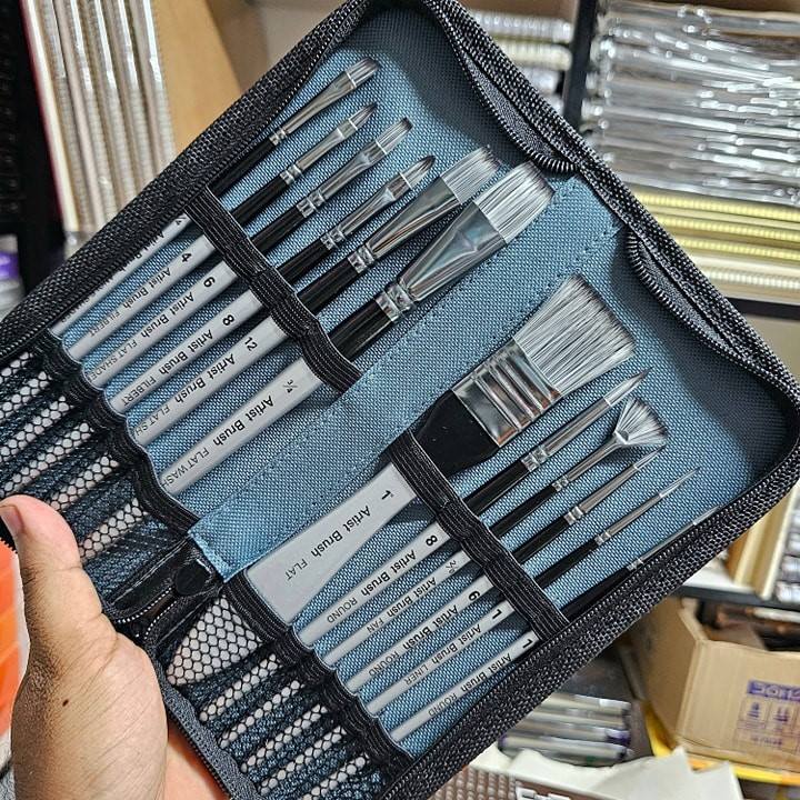 Giorgione Nylon Brush Set Wallet Pack of 13 pcs image 2