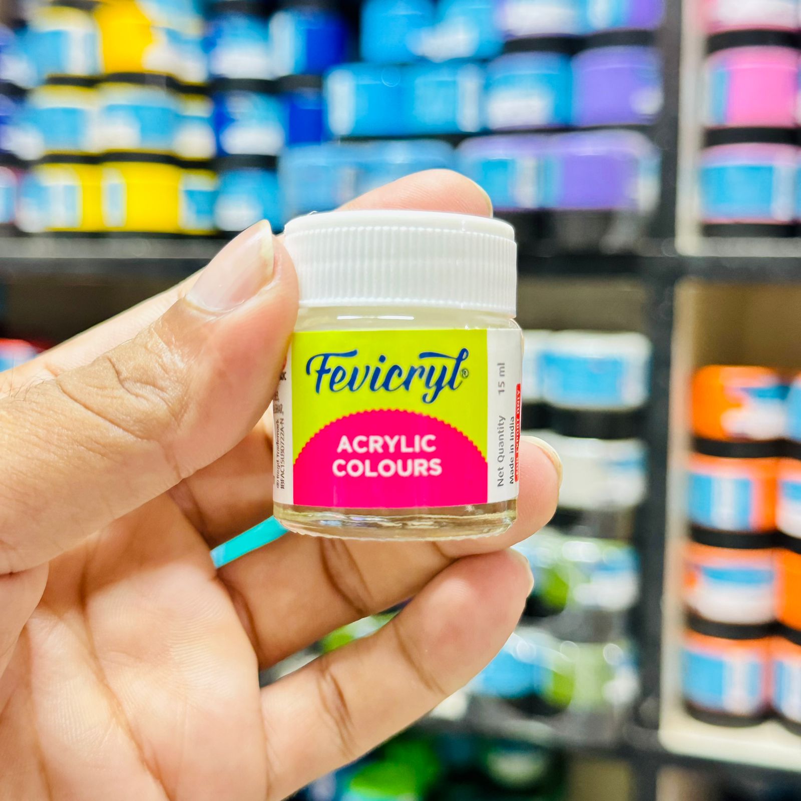 Fevicryl Acrylic Colour Sunflower Kit 10 Shades image 5