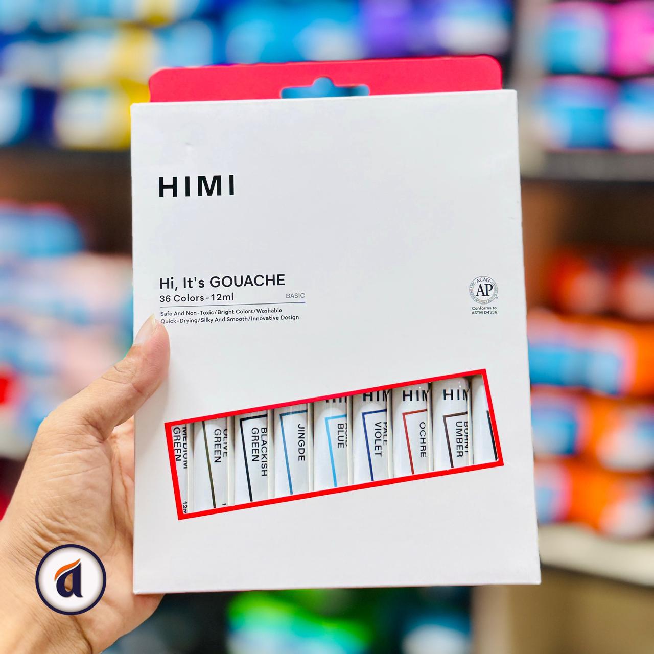 Himi Gouache Paint Set 12ml 18, 24, 36 Colours image 9