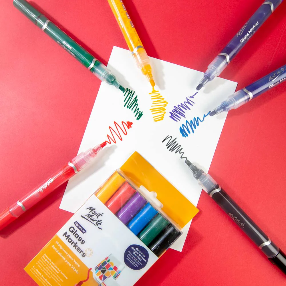 Mont Marte Glass Markers 6pc image 4