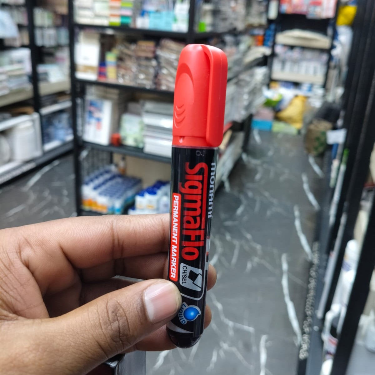 Monami Sigmaflo Liqid Chisel Permanent Marker image 12