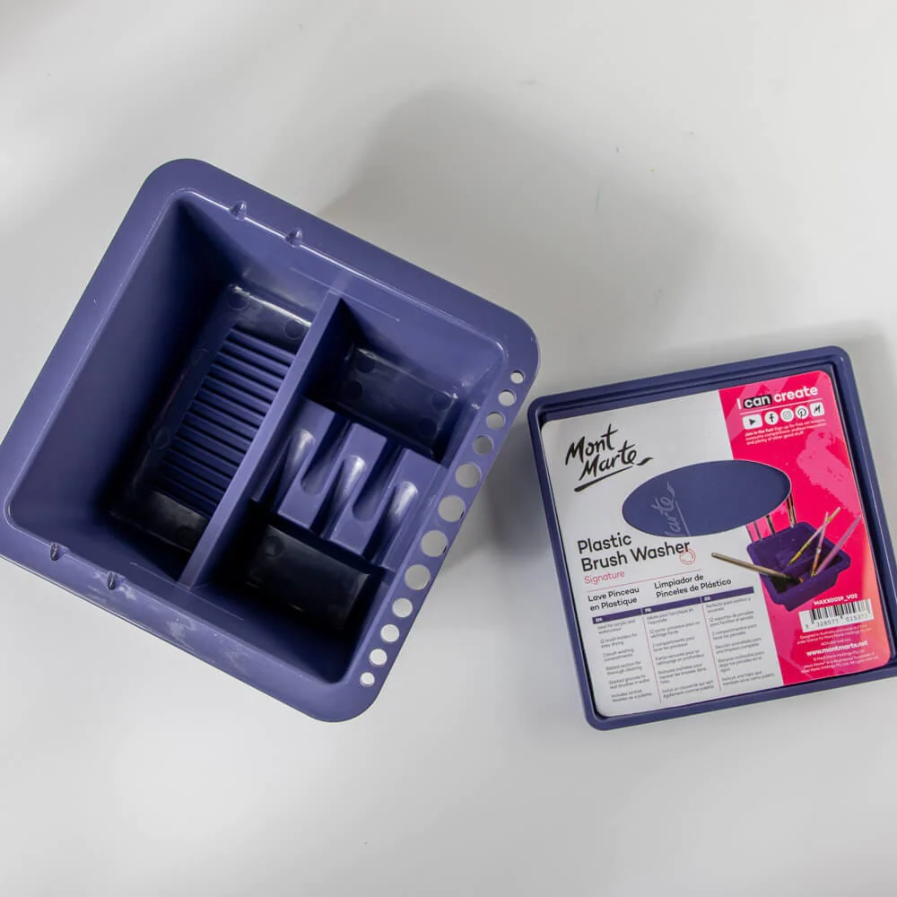 Mont Marte Plastic Brush Washer image 6
