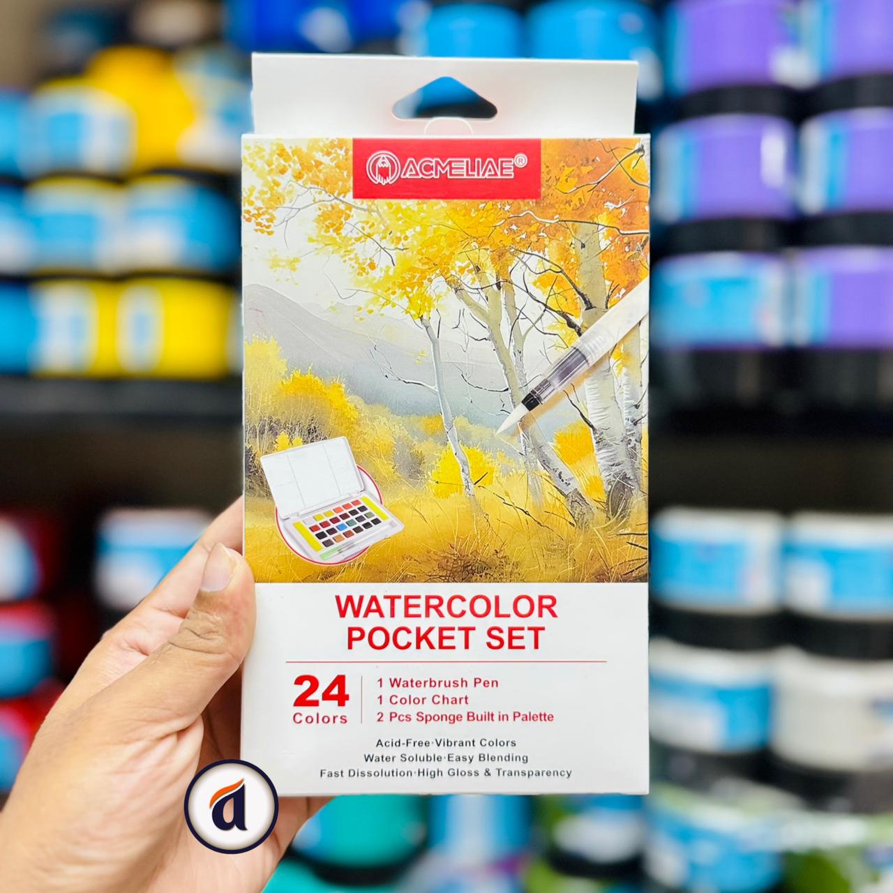 Acmeliae Watercolor Pocket Set 24pc image 2