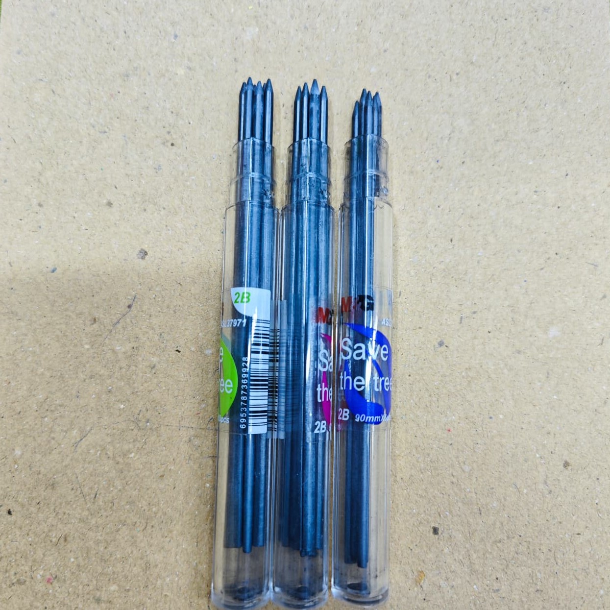 M&G Mechanical Pencil lead 2mm 2b image 3