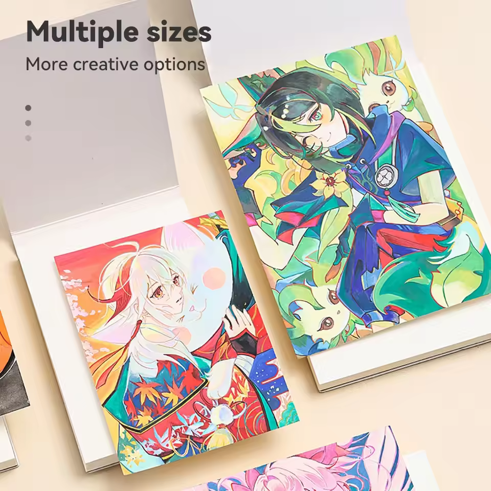 Longuo Painting Notebook 125x125mm 250gsm LG-24629 image 4