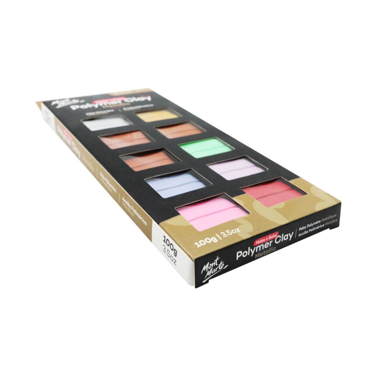 Mont Marte Make n Bake Polymer Clay Metallic 100g image 4