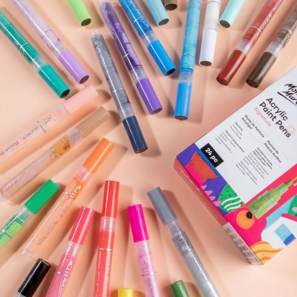 Mont Marte Acrylic Paint Pen Set 24pc image 2