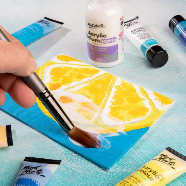 Mont Marte Acrylic Medium Matte 135ml (Acrylic Varnish) image 4