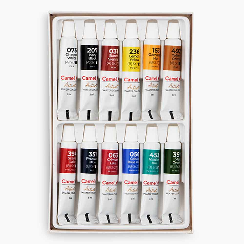 Camel Artist Watercolor 5ml Set 12 Shades image 3