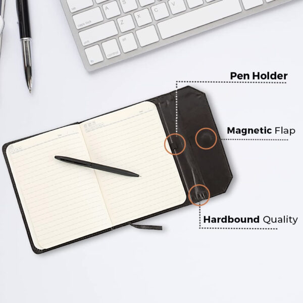 Cello Signature Supreme Notebook + Ball Pen Gift Set Blue ink image 4