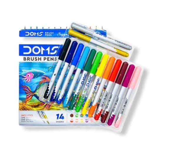 Doms Brush Pens 14 Shades image 2