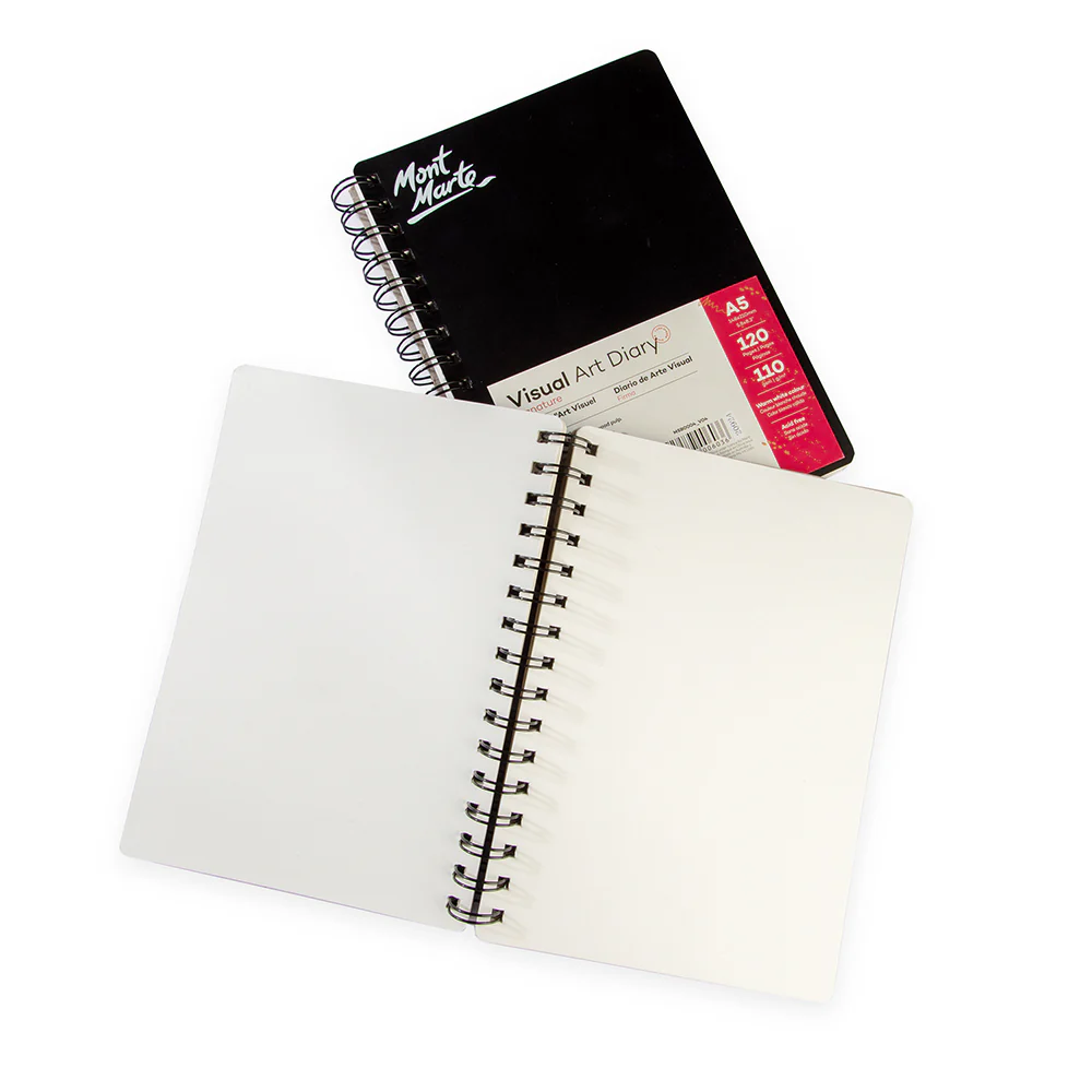 Mont Marte Visual Art Diary 110gsm A5 120 Page image 4