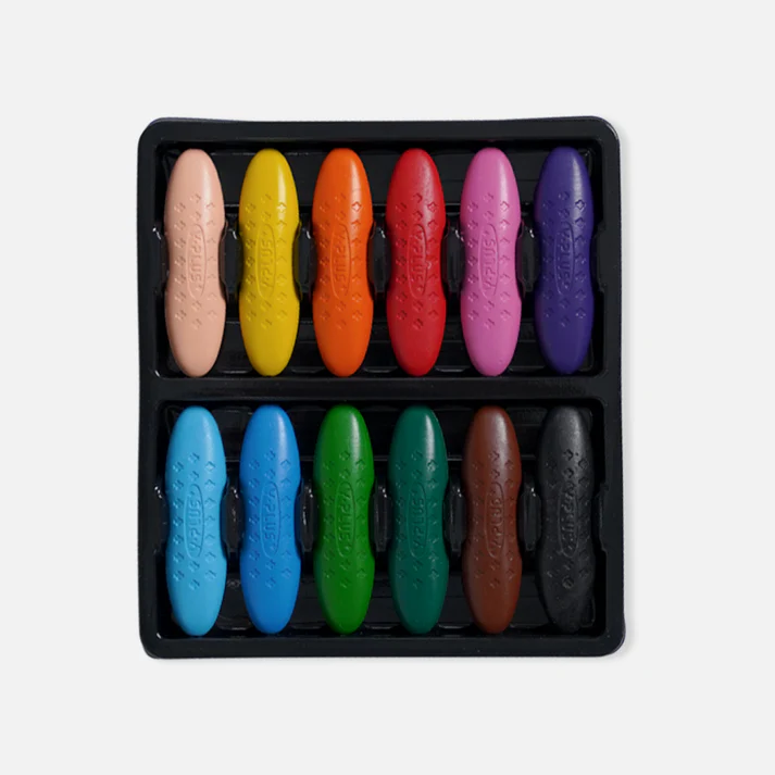 Y-Plus+ Peanut 12 Pcs Crayon image 3