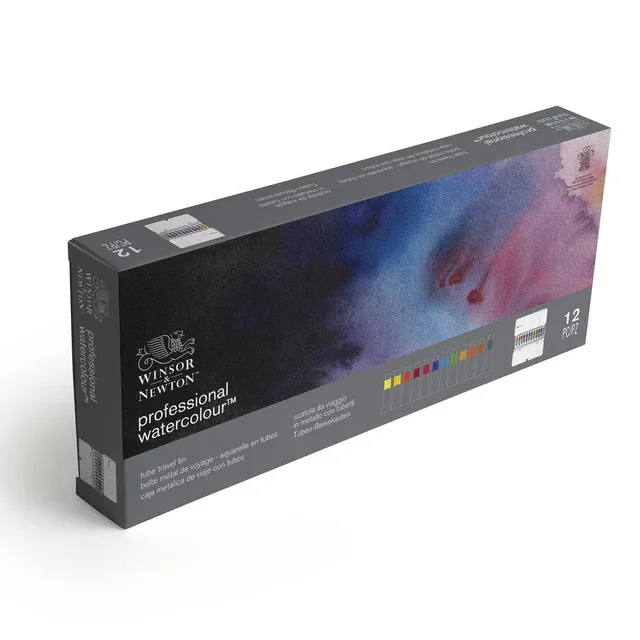 Winsor&Newton Professional Watercolour Set  Tube Travel Tin - 12x5ml image 3