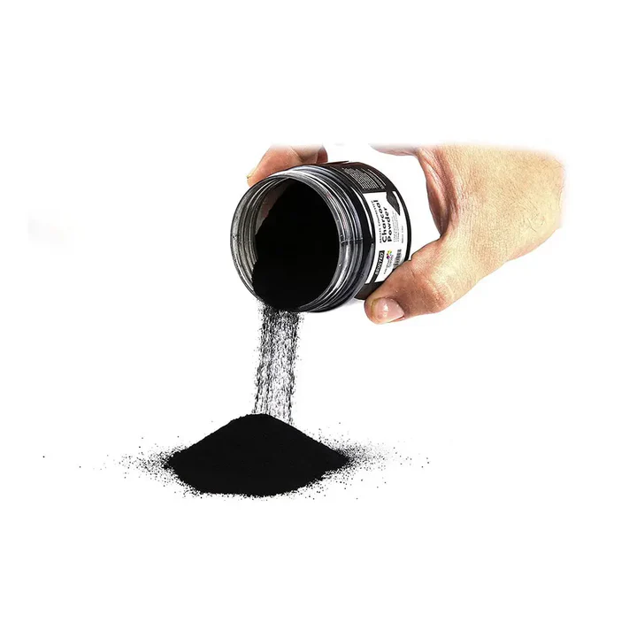 BRUSTRO Artists Compressed Charcoal Powder 100ml image 3