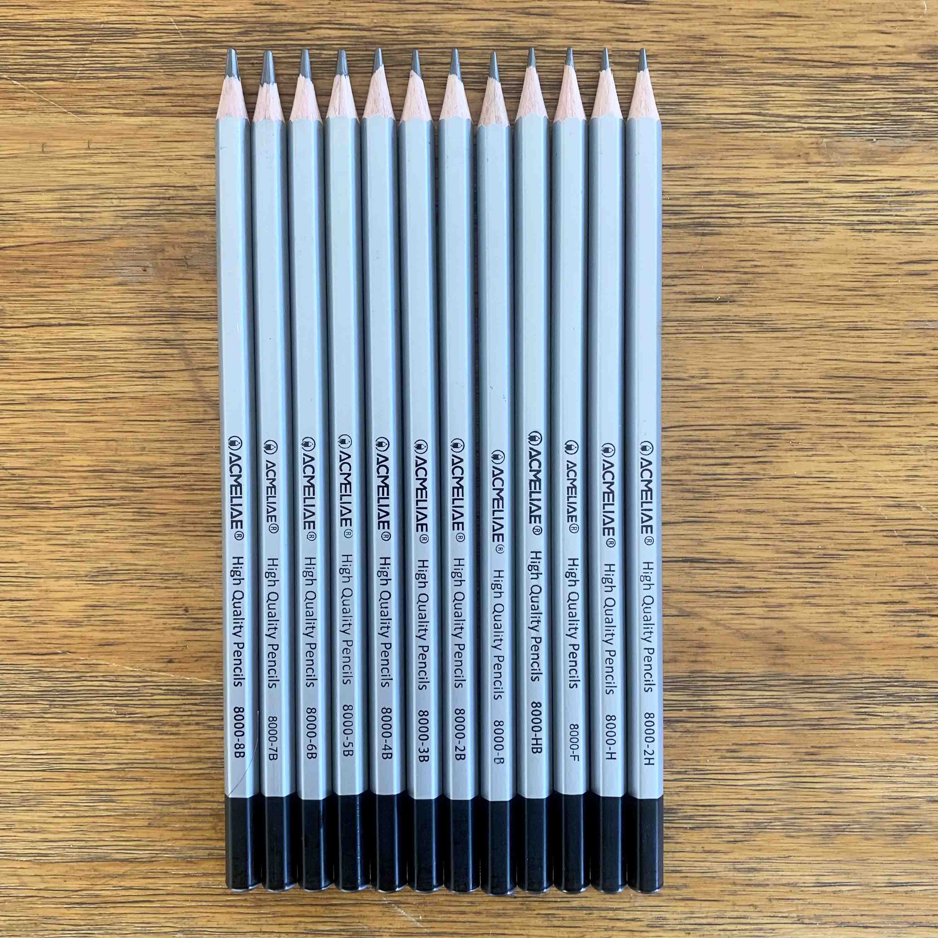 Acmeliae Drawing Graphite Pencils Set 6pc image 2