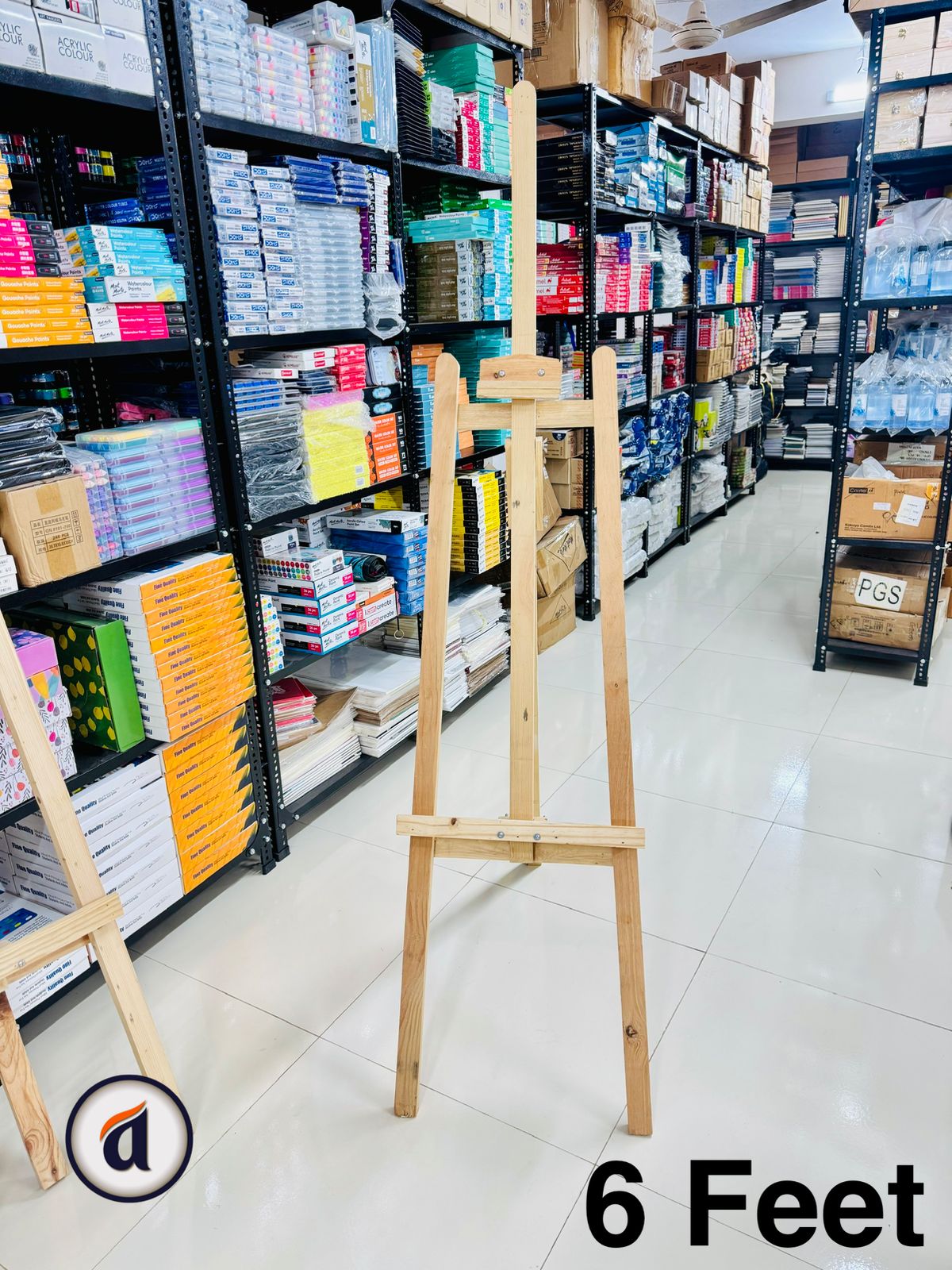 Art Canvas Stand, Wooden Easel image 5