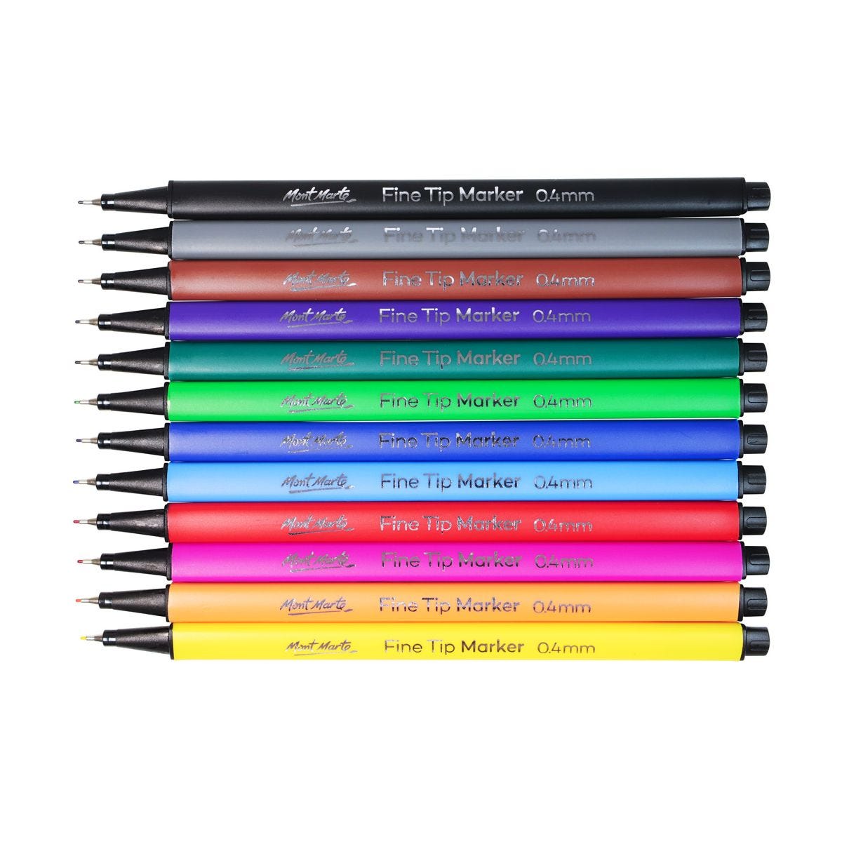 Mont Marte Fine Tip Markers 12pc image 7