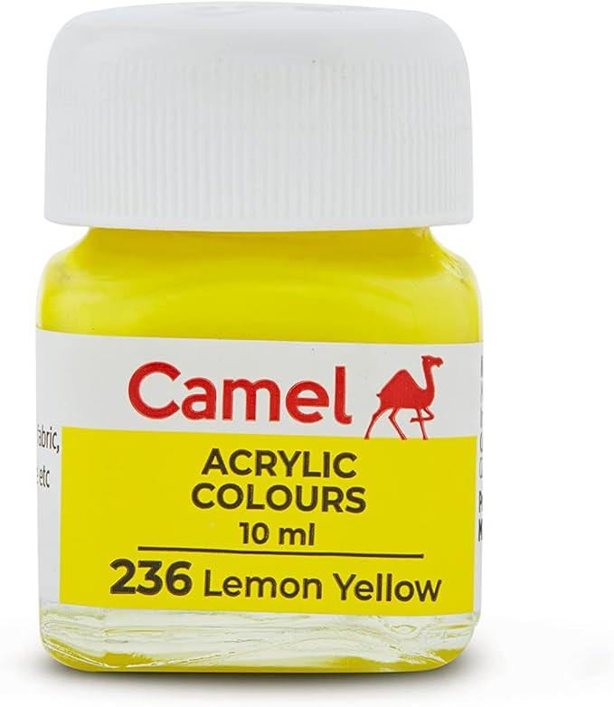 Camel Fabrica Acrylic Colour 10ml Each 6 Shades image 3