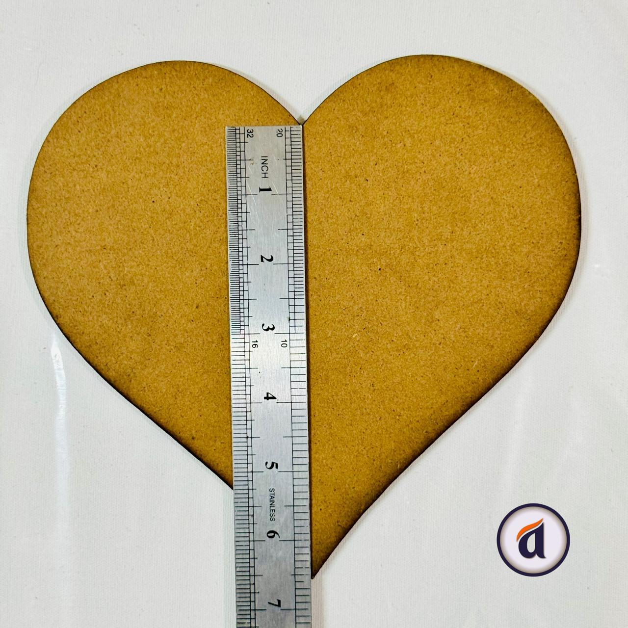 Love Shape MDF Board 8 inch image 3