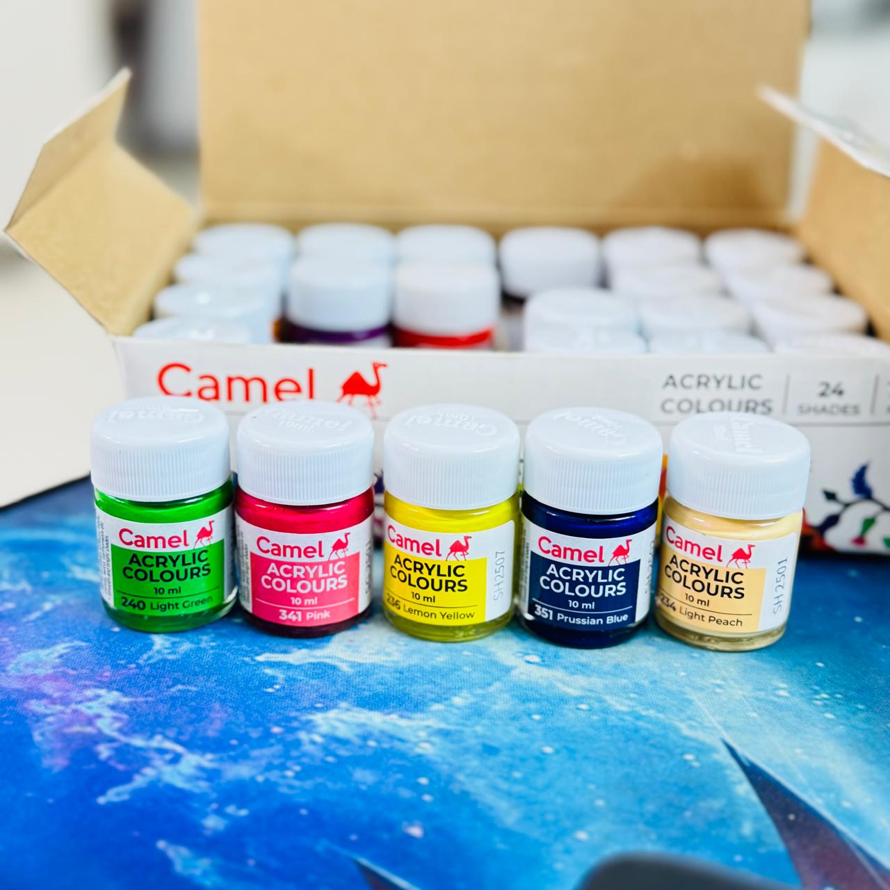 Camel Acrylic Colour 10ml 24 Shades image 4