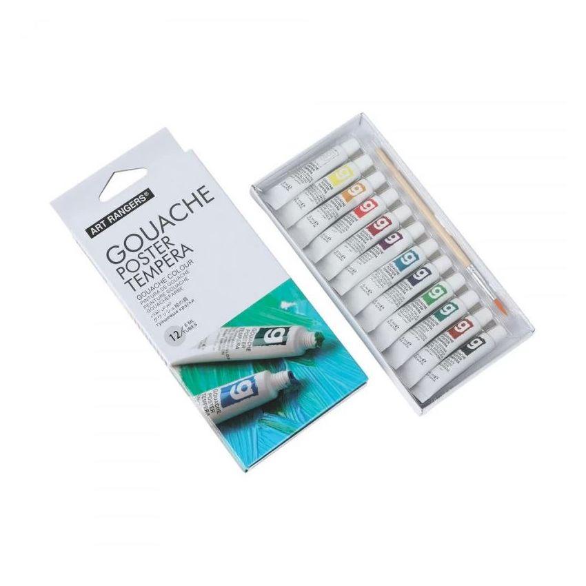 Art Rangers Gouache Colour 12x6ml (PG31.12006.A) image 2
