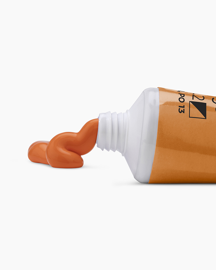 Camel Artist Acrylic Colour 40ml Permanent Orange Sr-2 image 2