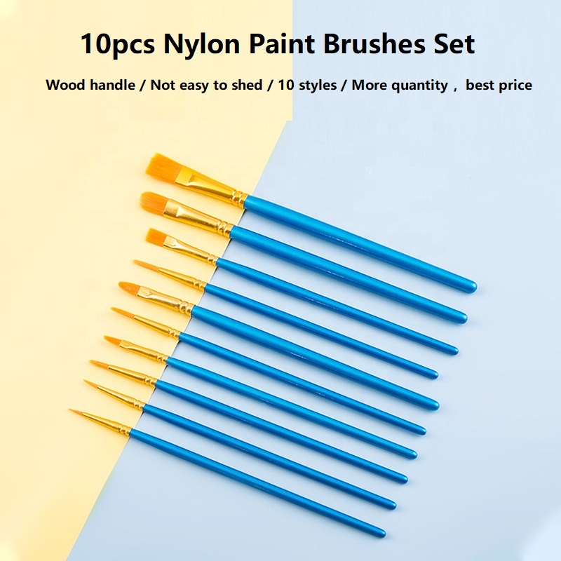 Keep Smiling Artist Brush set 10pc image 4
