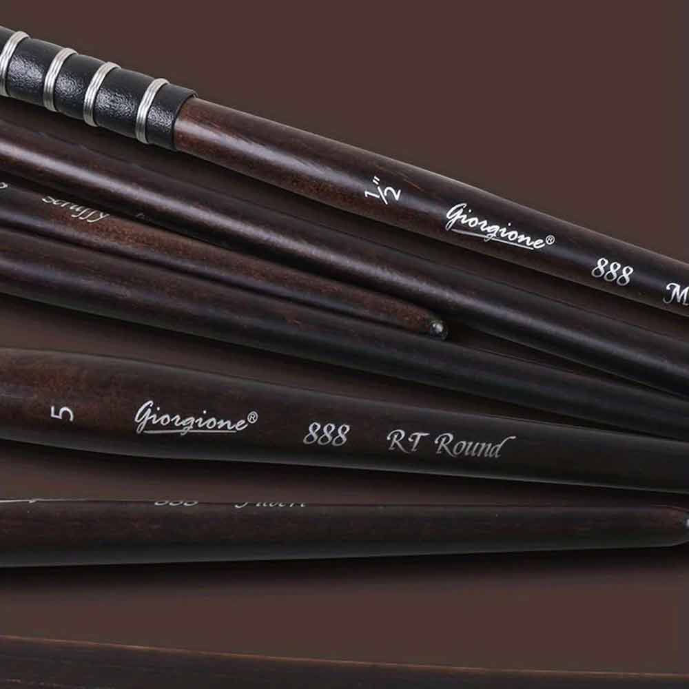 Giorgione Squirrel Watercolor Brush Set 10pc image 3