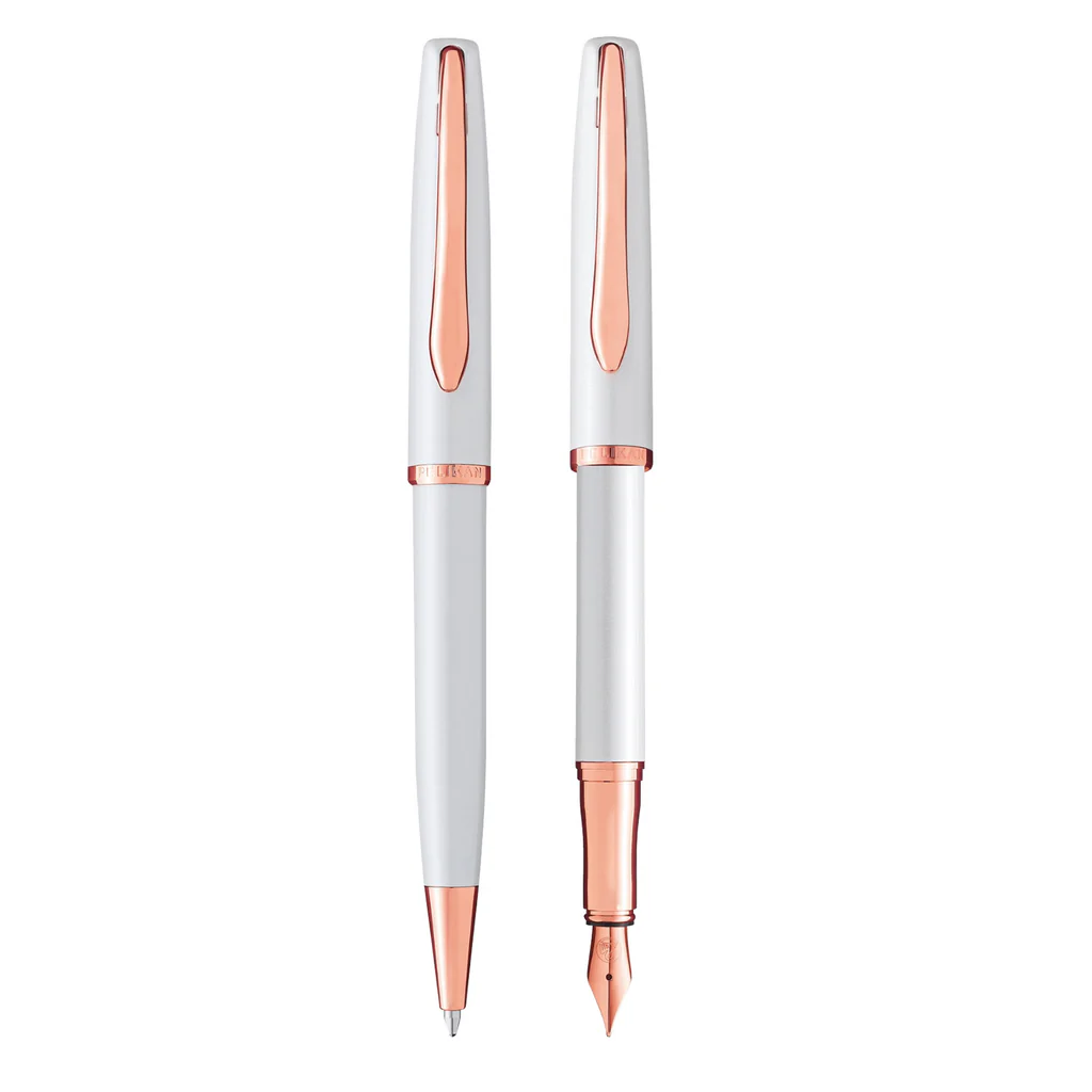 Pelikan Jazz Noble Elegance Set Fountain pen & Ballpoint pen [ White Body ] image 2