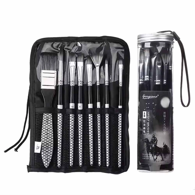 Giorgione Artist Brush set 8pc G Mate 30H image 4