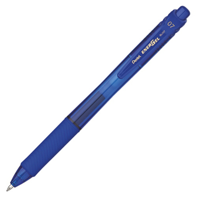 Pentel Energel Gel Pen Blue Ink (0.7mm) - 1 Pcs - BL107-CX image 3