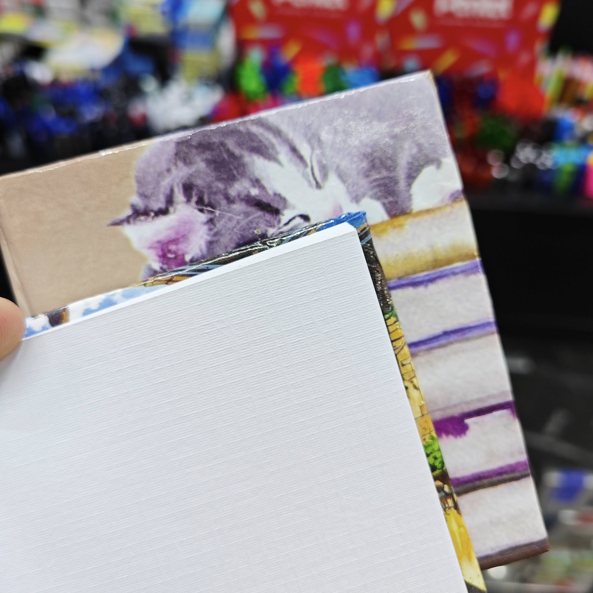 Ahbab Mini Art Pad Cat Nap [SIZE 3.2x3.4 inche] image 2