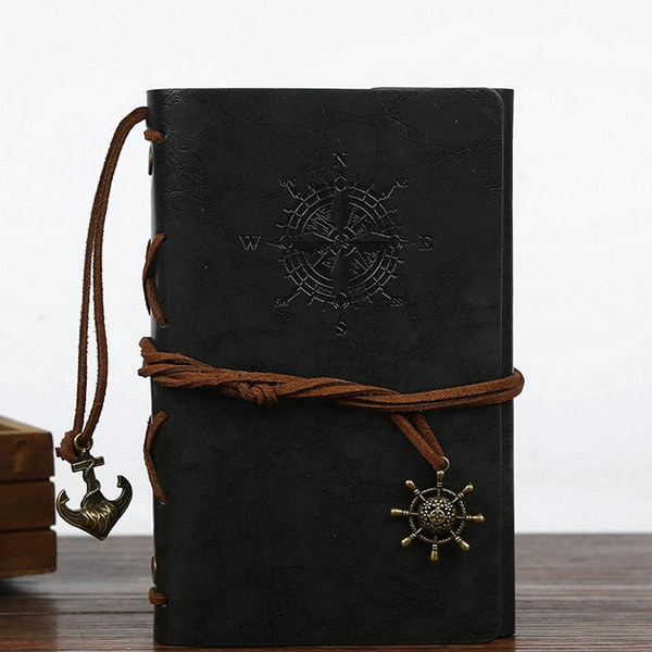 Travelers Vintage Notebook Diary A7 (Multicolour) image 2