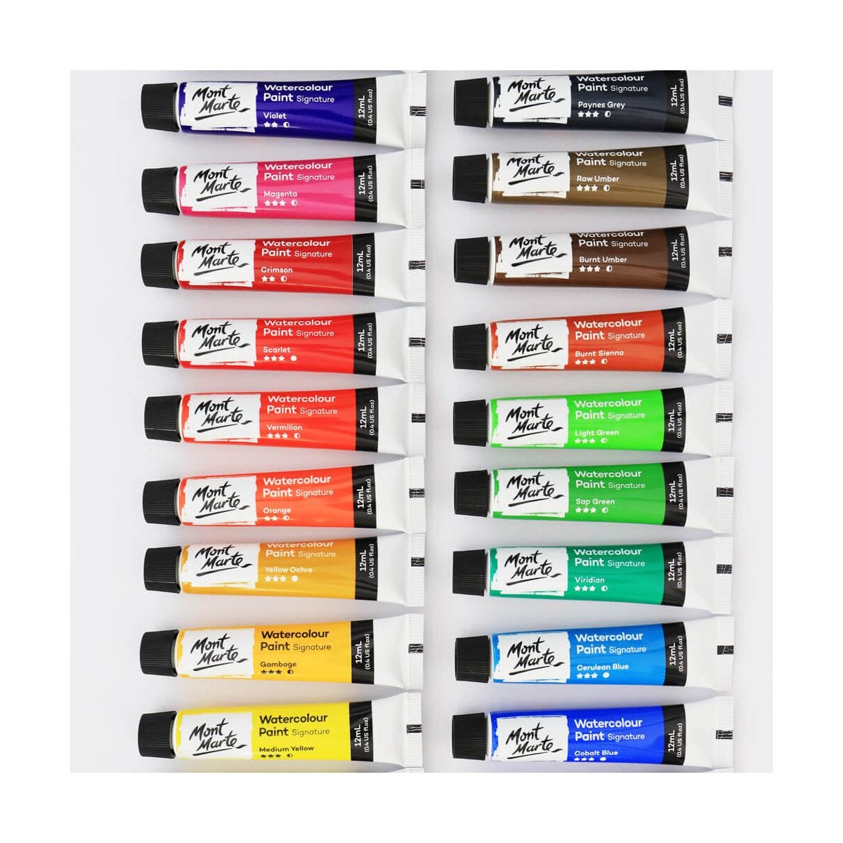 Mont Marte Watercolour Paints 24pc x 12ml image 3