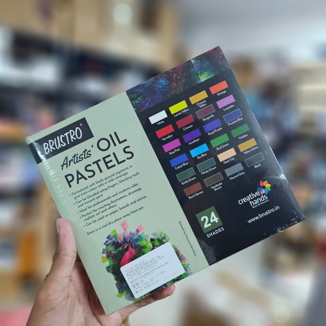 Brustro Artists Oil Pastels 24 Colour Set image 2